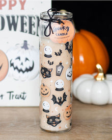 „Spiced Pumpkin“ Duftkerze im Glaszylinder