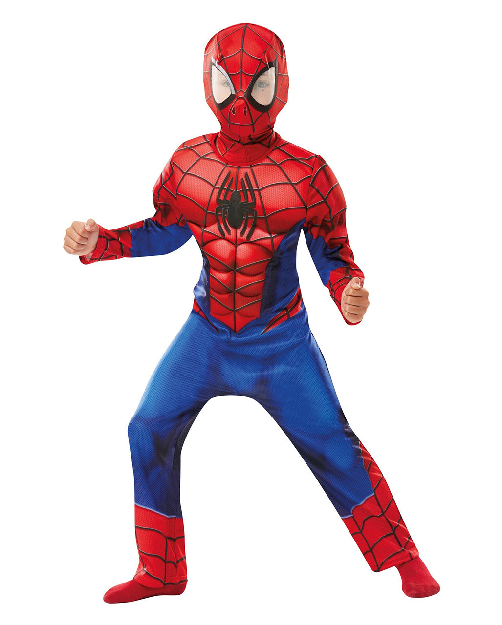 Spider-Man Deluxe Muskel Kinder Kostüm