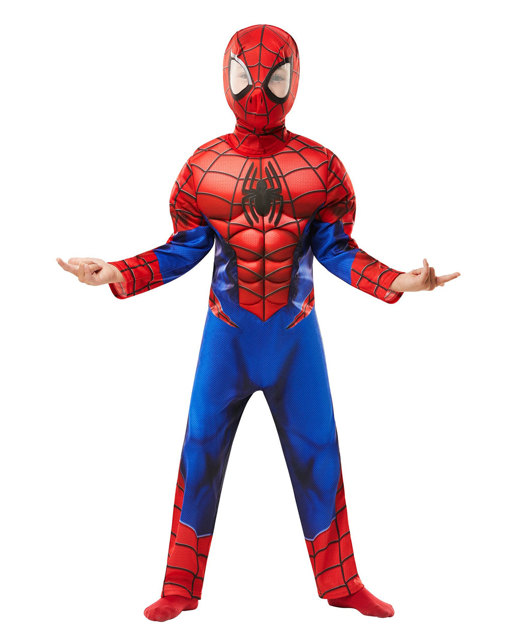 Spider-Man Deluxe Muskel Kinder Kostüm