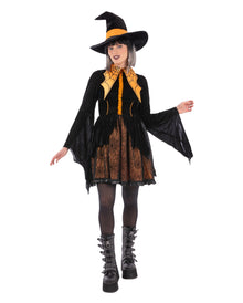 Spinnen Hexe Cosplay Kostüm für Damen