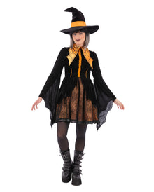 Spinnen Hexe Cosplay Kostüm für Damen