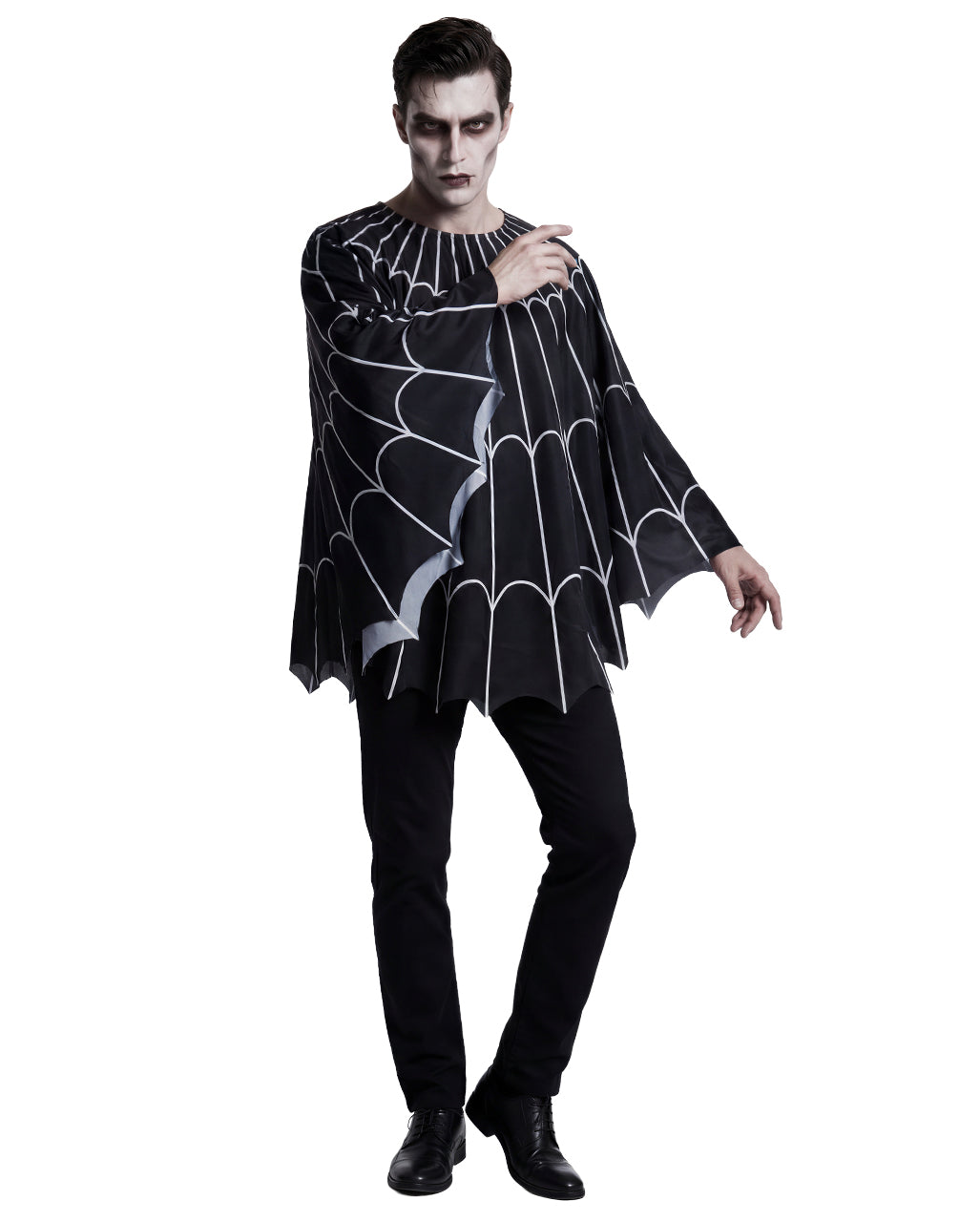 Spiderweb Kostüm Poncho