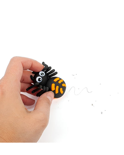 Spinne mit Wackelaugen als Radierer 6cm