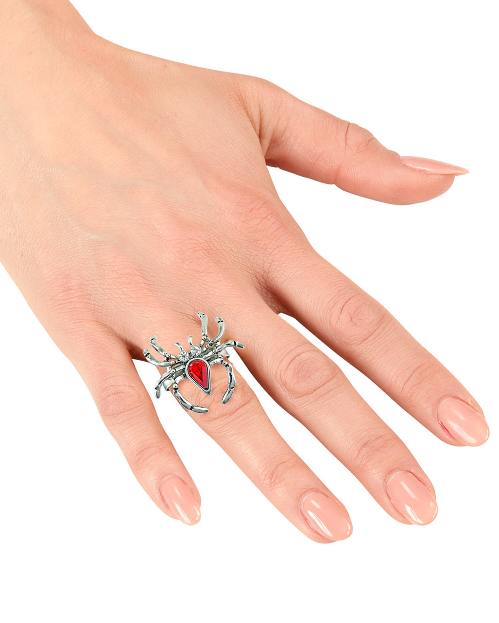 Anillo Araña Con Strass