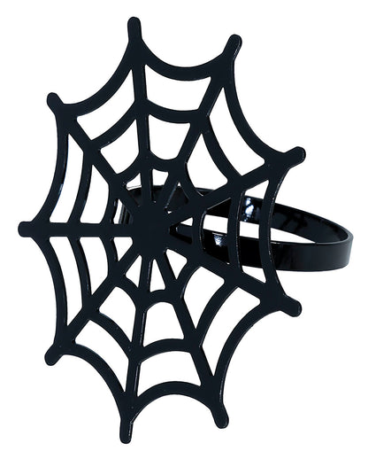 Spider Web Metal Napkin Ring