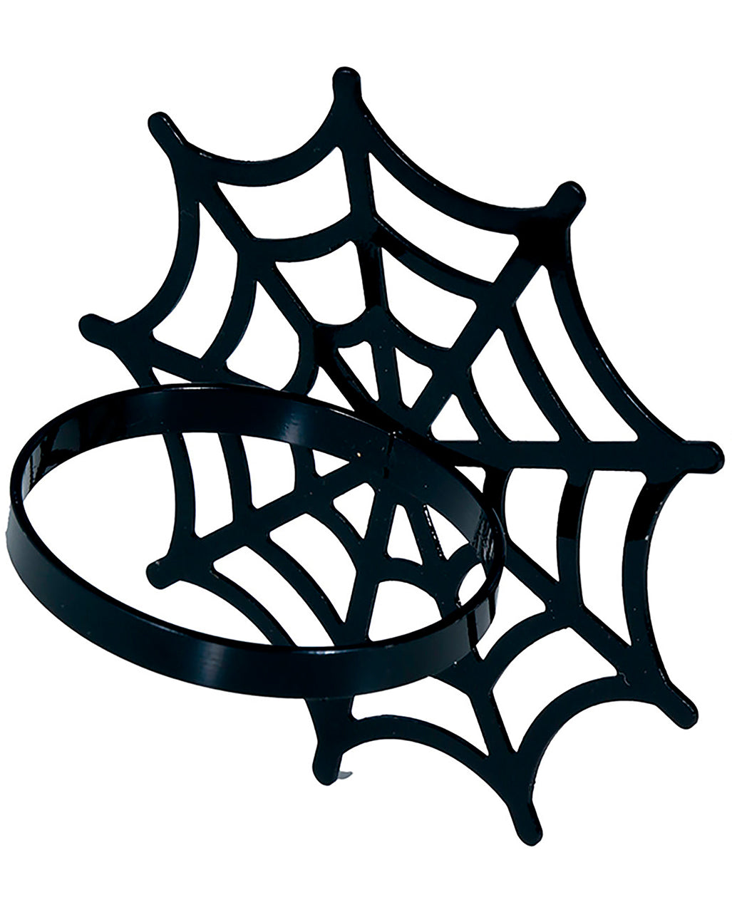 Spider Web Metal Napkin Ring