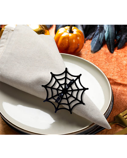 Spider Web Metal Napkin Ring