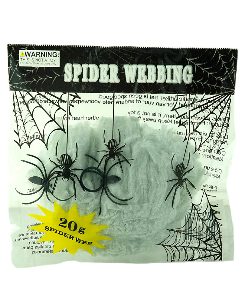 Weißes Spinnennetz 20gr.