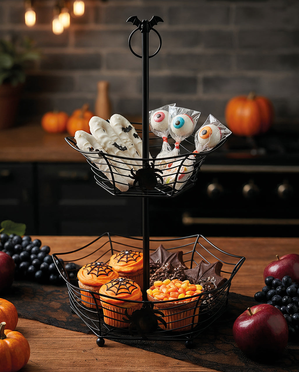 Etagere In Metallo Cobweb 44 Cm