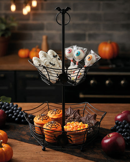Etagere In Metallo Cobweb 44 Cm
