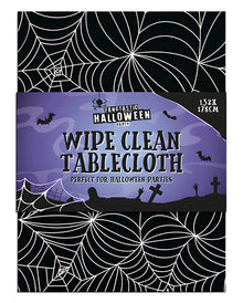 Cobwebs Halloween Tablecloth 132x178cm