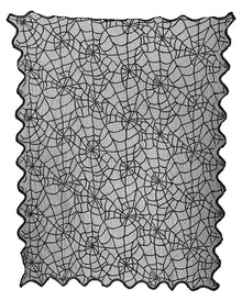 Spinnweben Spitzen Tischdecke 100x75cm