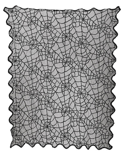 Toile D'araignée Dentelle Nappe 100x75cm