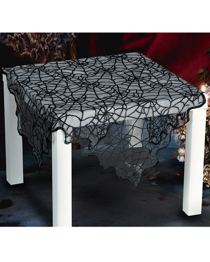 Toile D'araignée Dentelle Nappe 100x75cm