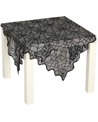 Toile D'araignée Dentelle Nappe 100x75cm