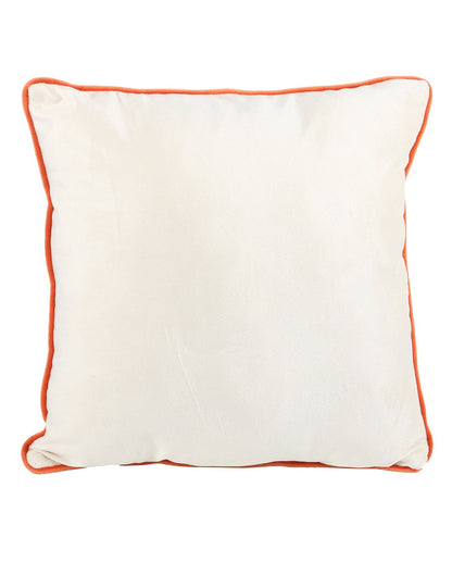 Spooky Cat & Pumpkin Decorative Cushion 33x33cm