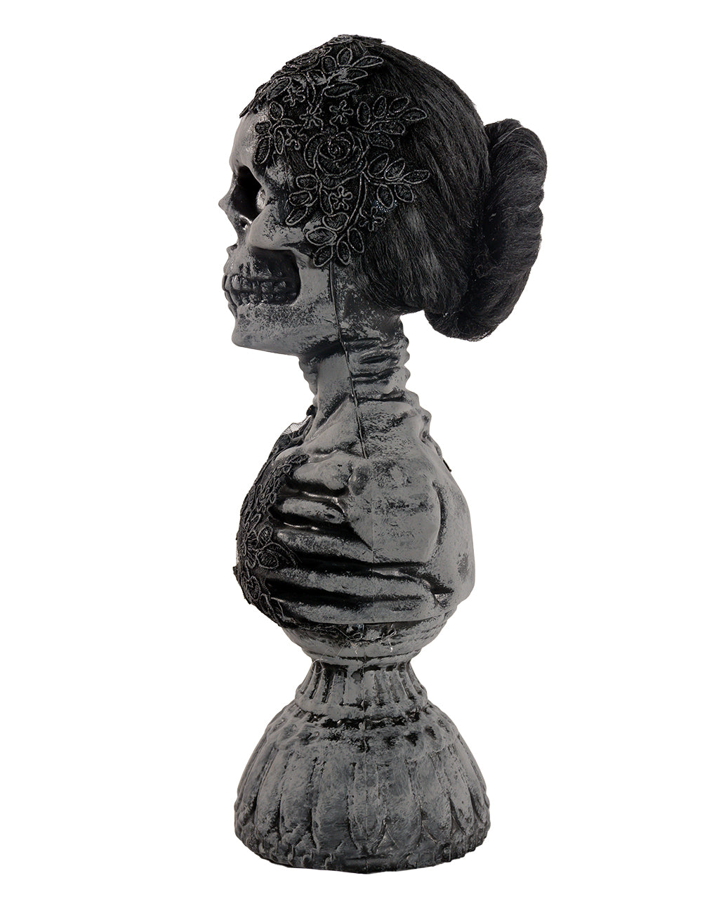 Spooky Ghost Bust "Lady Gruesome" With Sound & Light 38cm