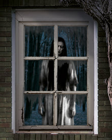 Spooky Geistermädchen Halloween Fensterdeko