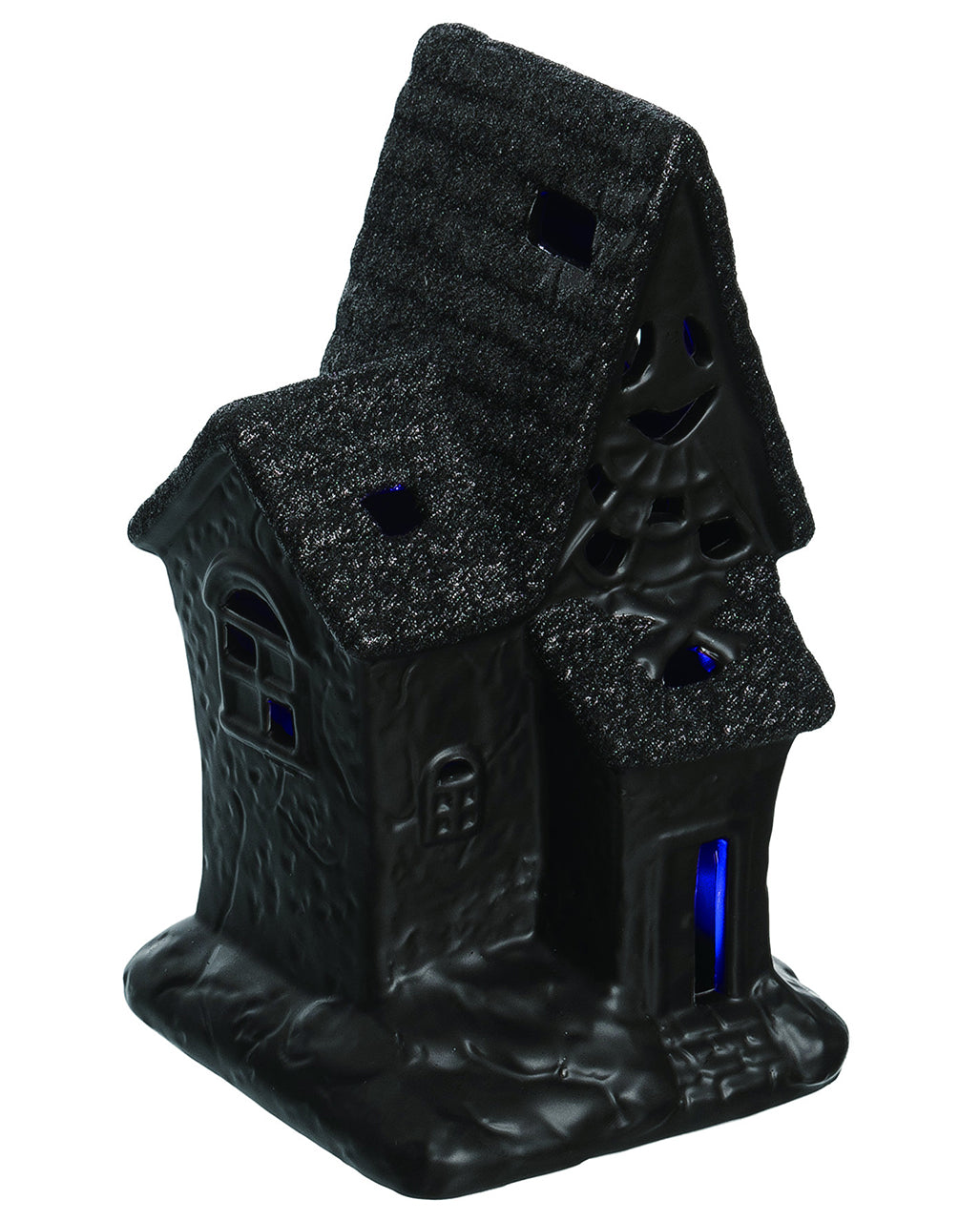 Spooky Glitter Haunted House Decoration With LED