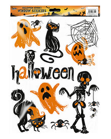 Spooky Halloween Window Sticker 1 Pc.
