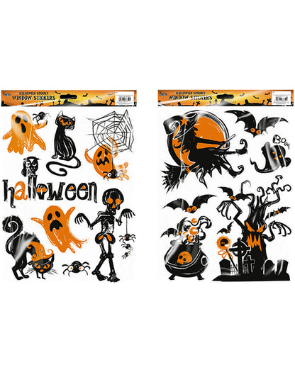 Spooky Halloween Window Sticker 1 Pc.