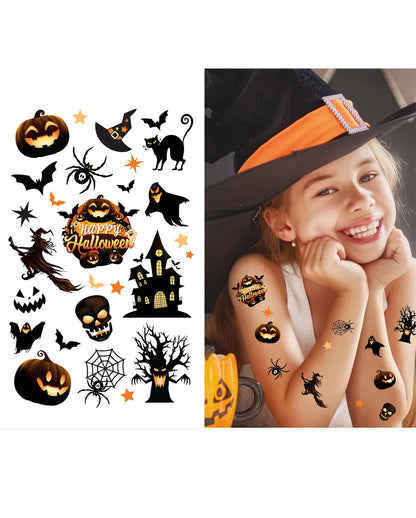 Spooky Halloween Kindertattoos