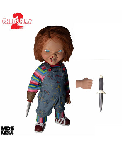 Sprechende Child's Play Menacing Chucky Puppe 38cm