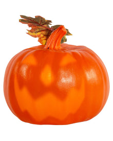 Sprechender Kürbis mit Jack O'Lantern Fratze 23cm
