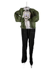 Sprechendes Kopfloses Skelett Animatronic mit Licht & Sound 145cm