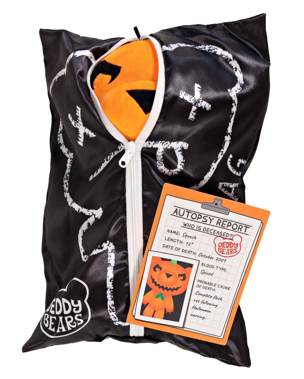Squash Deddy Bear im Leichensack 30cm