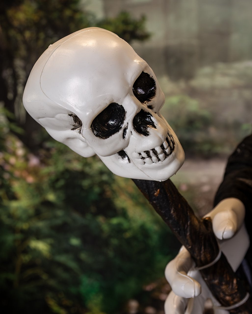 Skelett Warlock Maleficus Halloween Animatronic 183cm