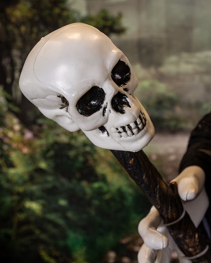 Skelett Warlock Maleficus Halloween Animatronic 183cm