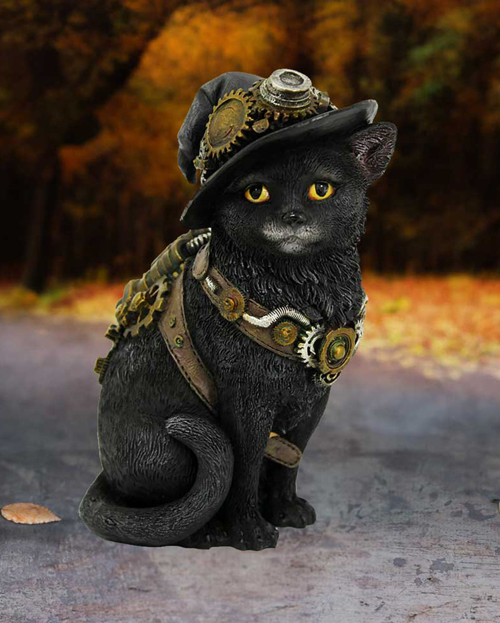 Clockwork Kitty Steampunk Figur 16,5cm