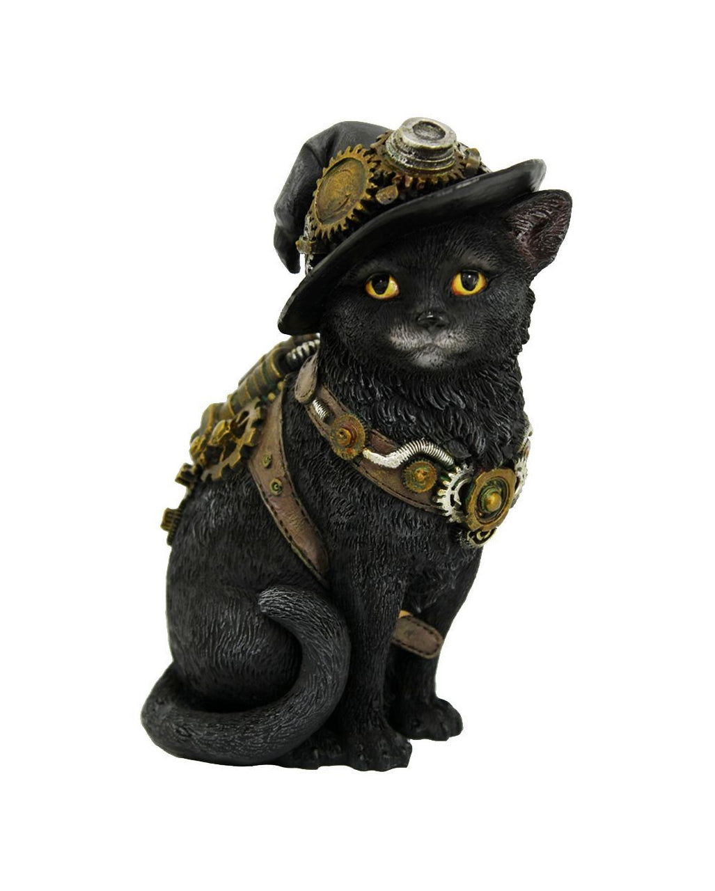 Clockwork Kitty Steampunk Figur 16,5cm