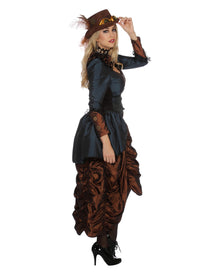 Premium Steampunk Damen Kostüm
