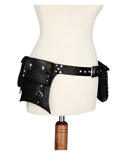 Cintura Tascabile Steampunk Nera
