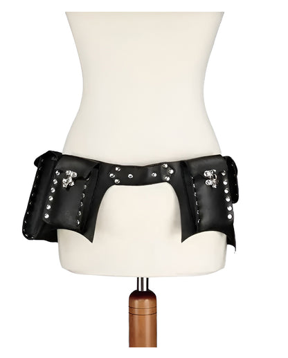 Cintura Tascabile Steampunk Nera