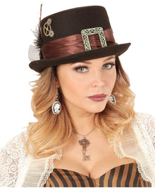 Steampunk Kette mit Schlüssel