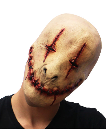 Stitched Smiley Horror Maske
