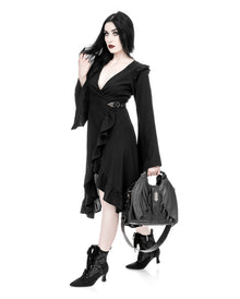 Succubus Gothic Handtasche mit Fledermausflügel