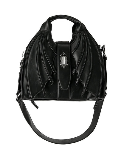 Succubus Gothic Handbag With Bat Wings