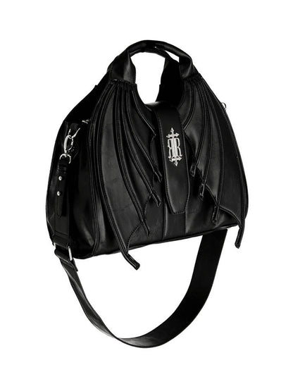 Succubus Gothic Handbag With Bat Wings