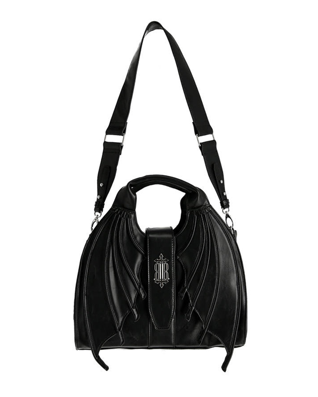 Succubus Gothic Handbag With Bat Wings