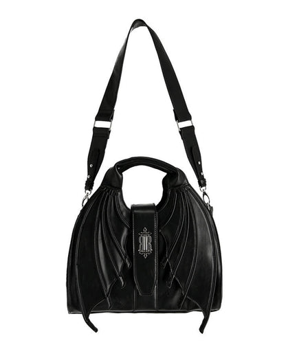 Succubus Gothic Handbag With Bat Wings