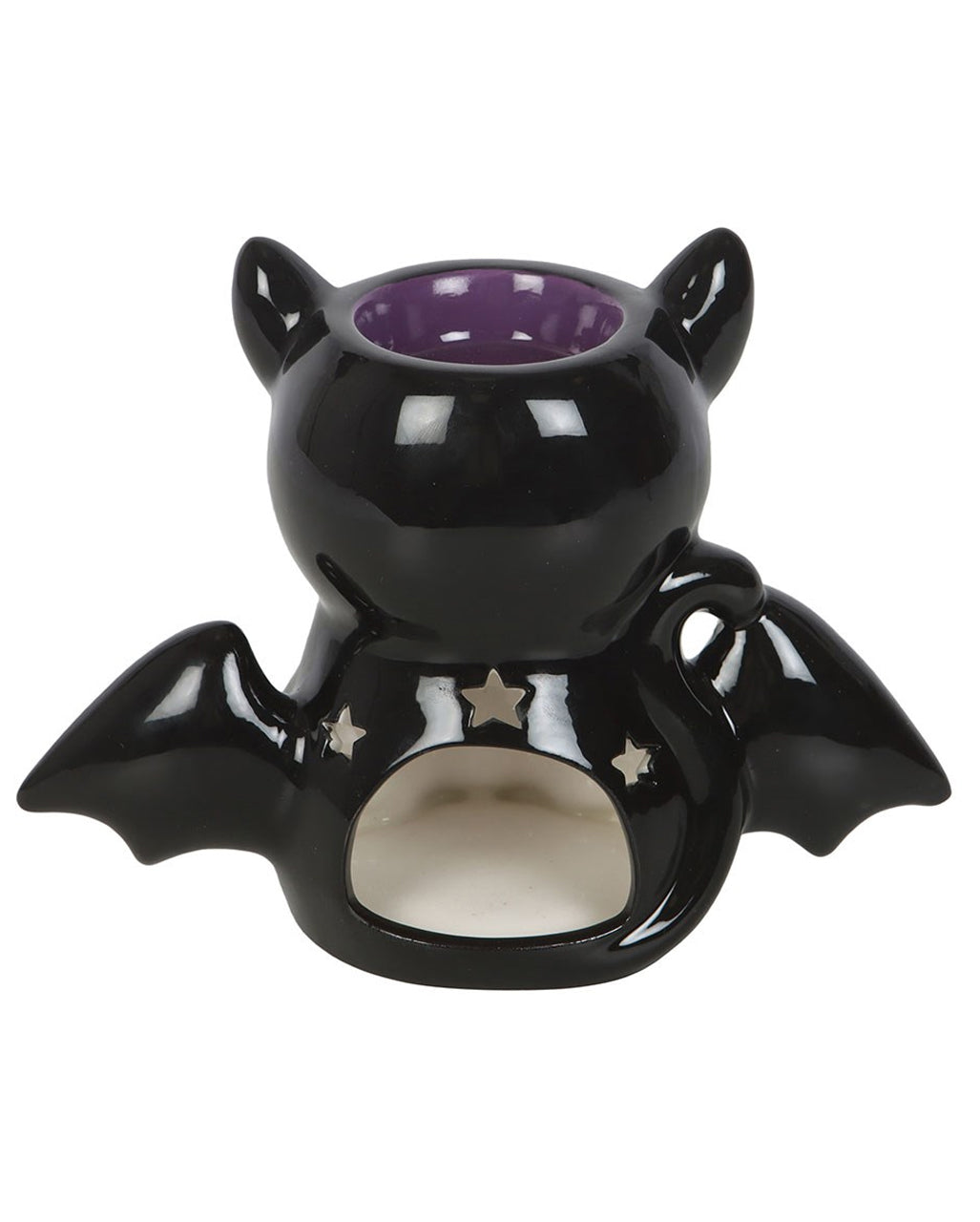 Cute Bat Cat As Scented Oil Holder