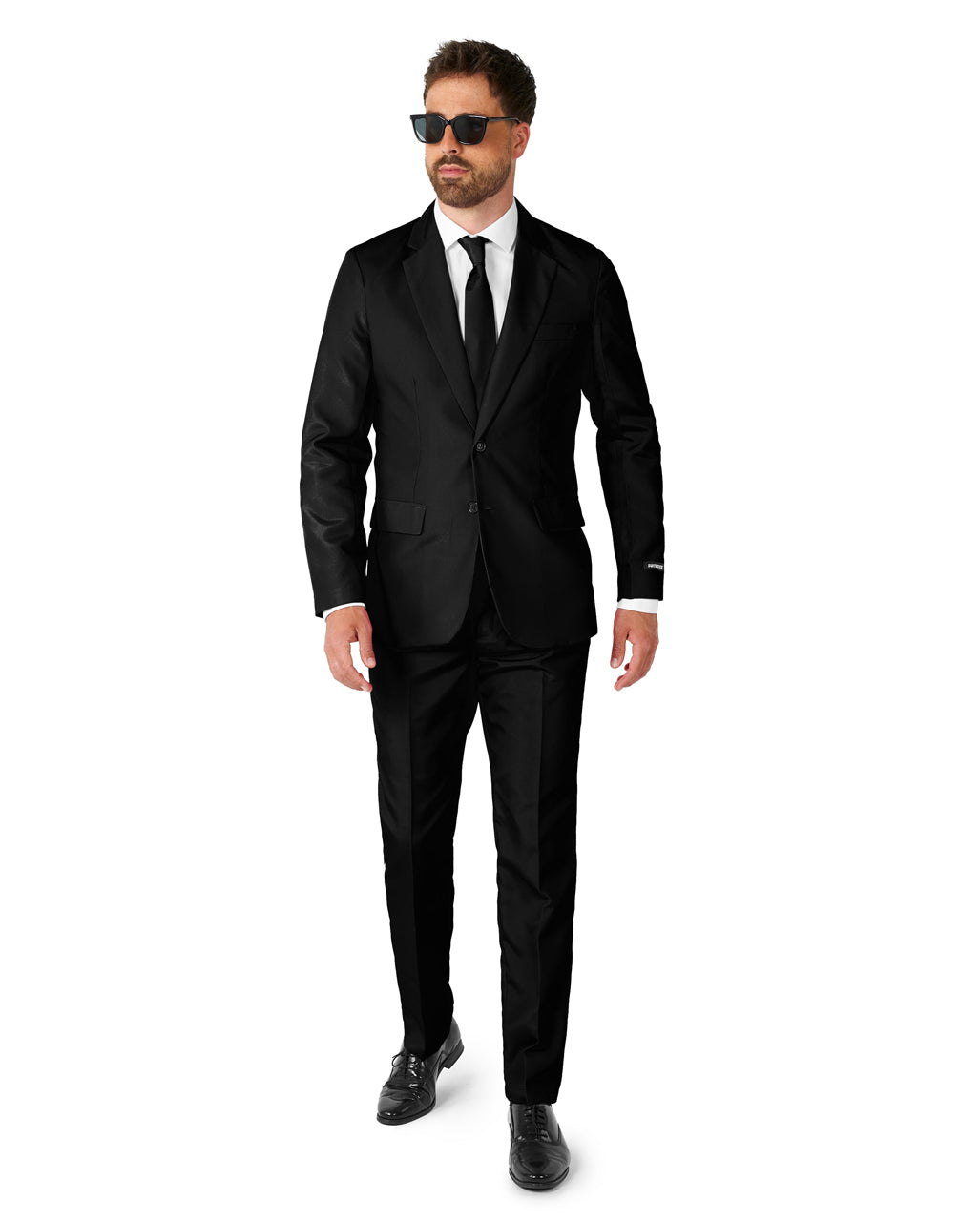 Suitmeister Solid Black Anzug