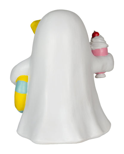 Summerween Geist mit Milkshake & Schwimmreifen 15,5cm