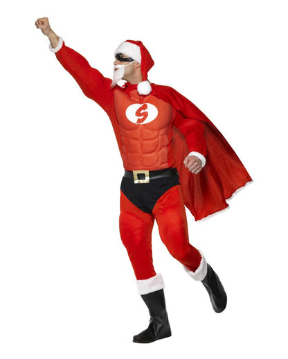 Muskel Santa Claus Kostüm