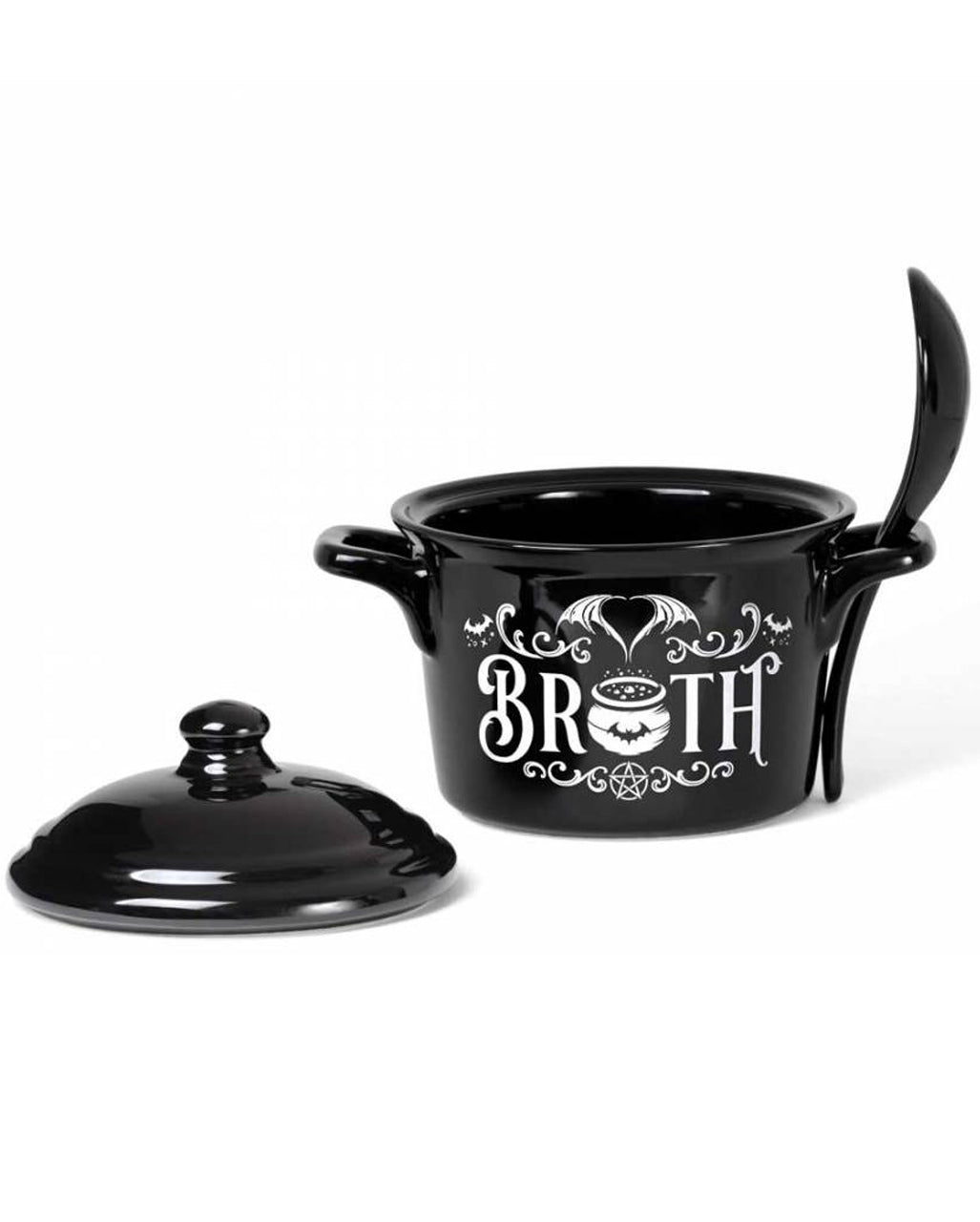 Suppentopf Set mit Löffel Bat Broth