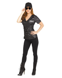 SWAT Kostüm Shirt für Frauen